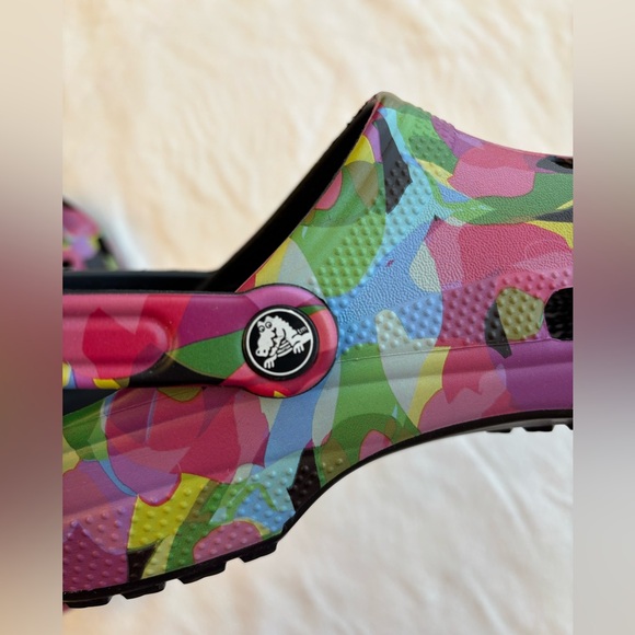 Crocs Classic Bubble Block Clogs Multicolor Size 11 Womens - Picture 5 of 11